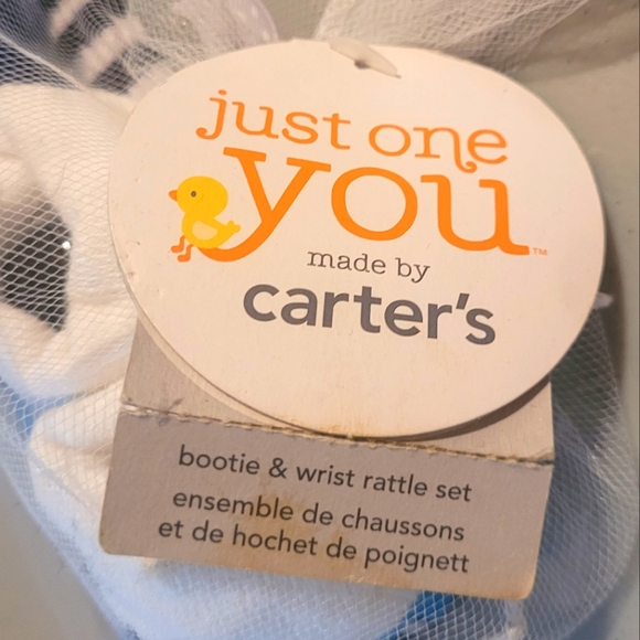 Carter's Baby Bootie & Wrist Rattle Set - Picture 2 of 3